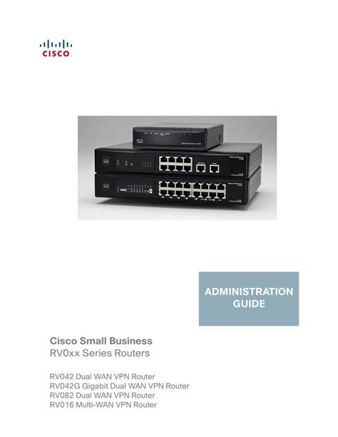 CISCO RV042G pdf manual